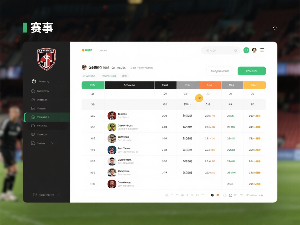 在“赛事”页面中，有一个详尽的赛程表。通过赛程表，