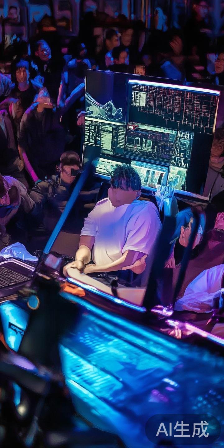 在当今电竞行业高速发展的背景下，电竞主播成为了连接